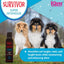EQyss Survivor Pet Detangler - Smooths Out Knots, Tangles, & Mats - Great for Longhair Breeds, Tails, Feathers - Adds Shine, No Sticky Residue (4 oz)