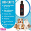 EQyss Survivor Pet Detangler - Smooths Out Knots, Tangles, & Mats - Great for Longhair Breeds, Tails, Feathers - Adds Shine, No Sticky Residue (4 oz)