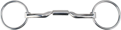 Myler Bridoon Stainless Steel Low Port Comfort Snaffle Bit - MB 04