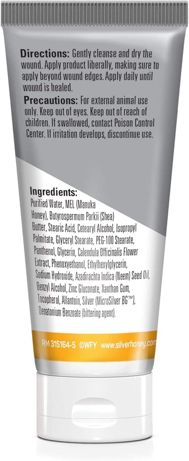 Absorbine Silver Honey Rapid Wound Repair Ointment 2oz