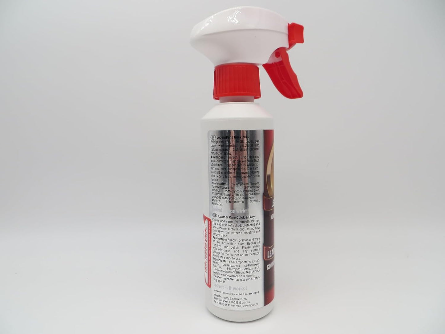 Leovet Leather Cleaning Spray , 250 ml - Hooves and Paws