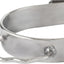 Weaver Leather Women's Silver Barrel Horse Spurs - Ladies' Size