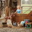 Lifestyle photo of Breyer Classics Pet Groomer Set - 1:12 Scale Horse and Pet Grooming Kit with 6-inch Doll