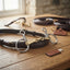 Lifestyle photo of Shires Hanging Cheek Baucher Bit with Double Jointed Lozenge Mouthpiece - Multiple Sizes