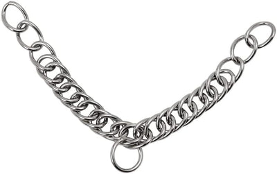 Double Link Curb Chain - Steel Cob/Full size 643 (Sell out) - Hooves and Paws
