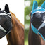 Shires Fine Mesh Horse Equine Fly Mask With Ears And Nose 60% UV Protection - Hooves and Paws