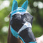 Shires Fine Mesh Horse Equine Fly Mask With Ears And Nose 60% UV Protection - Hooves and Paws