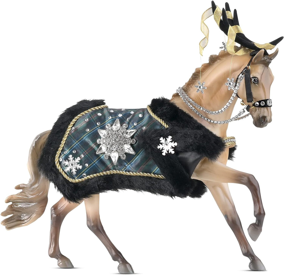Breyer Horses 2023 Holiday Collection | Traditional Series Holiday Horse - Highlander | Model #700126