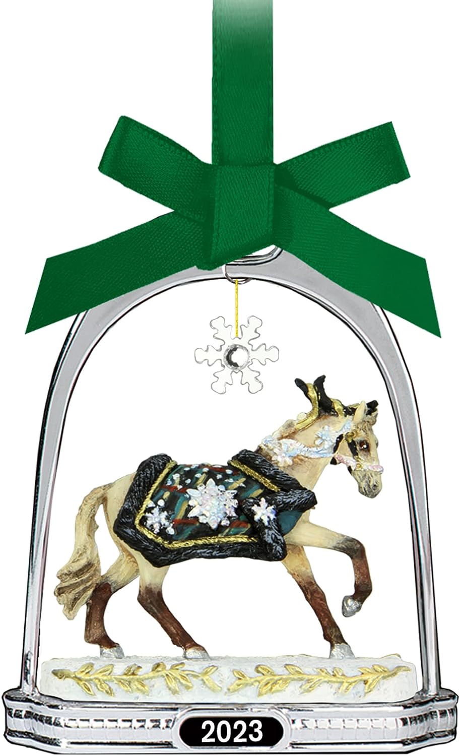 Breyer Horses 2023 Holiday Collection | Highlander Stirrup Ornament | Model #700324