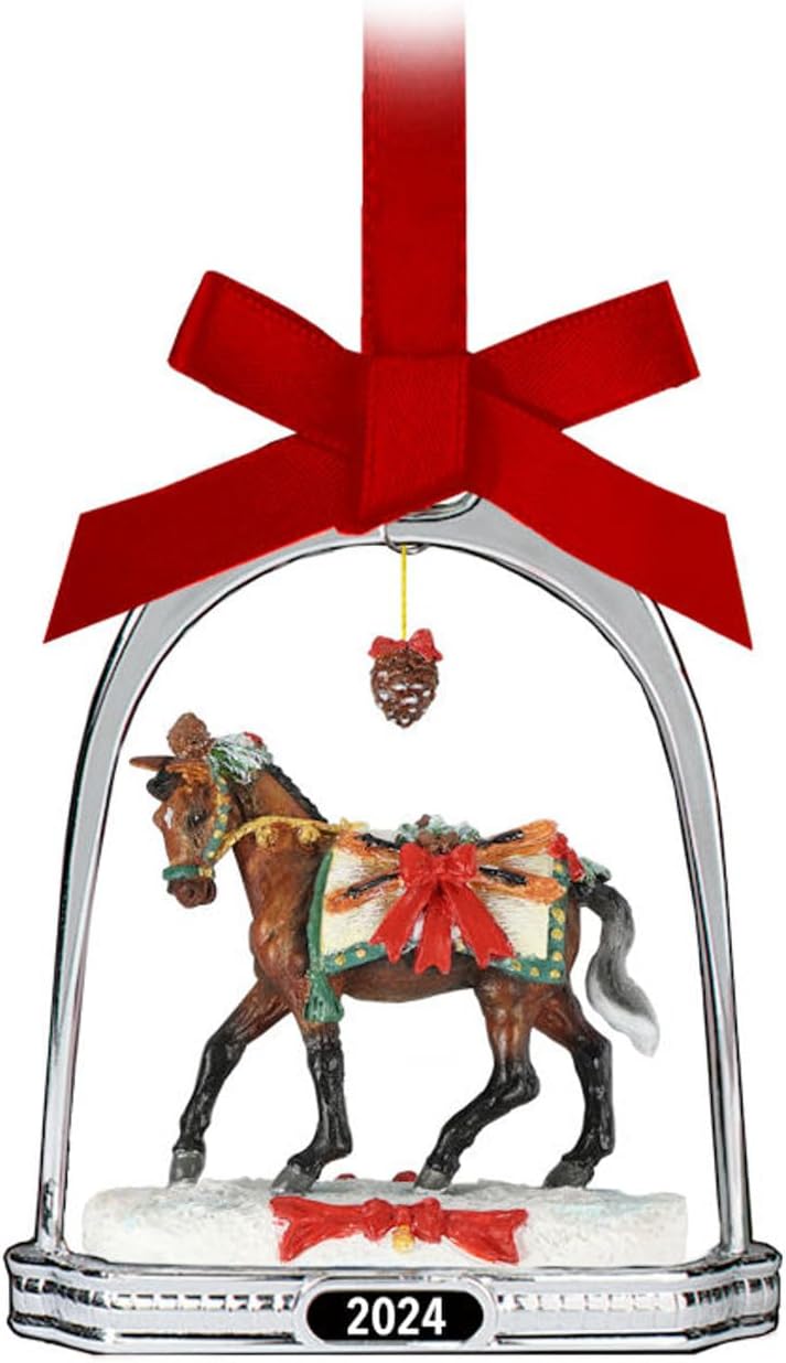 Breyer Horses 2024 Holiday Collection | Apres Ski - Stirrup Ornament #700325