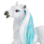 Breyer Horses Mane Beauty Li'l Beauties | Daybreak | Brushable White and Blue Mane and Tail | 4.25" L x 3.25" H |Model #7413