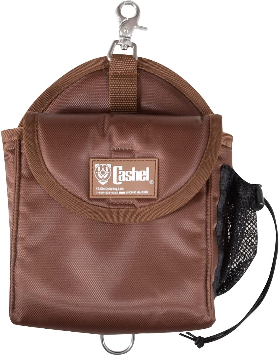 Cashel Snap - on Lunch Bag Brown - Hooves and Paws