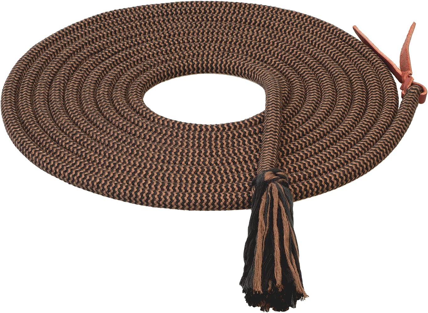 EcoLuxe Bamboo Round Mecate - Sustainable Horse Training Rein, 1/2" x 22'