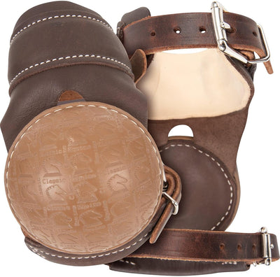 Martin Saddlery Chocolate Pro Skid Boots with Buckles - Hooves and Paws