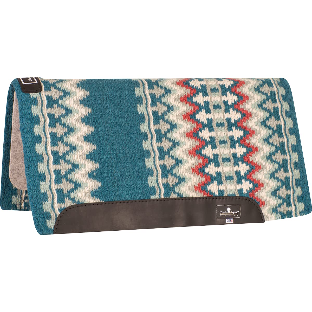 Classic Equine Wool Top 3/4-inch Saddle Pad