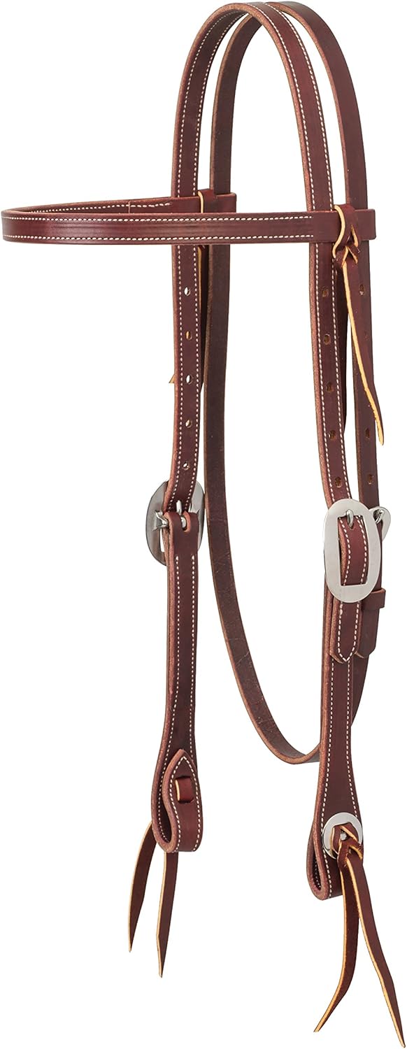 Weaver Leather Premium Buttered Latigo Leather Headstall