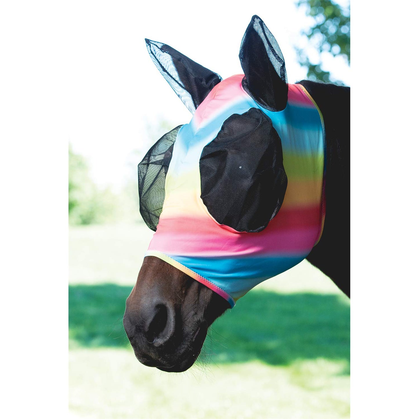 Weaver Leather Lycra® Fly Mask for Horses (Sell out) - Hooves and Paws