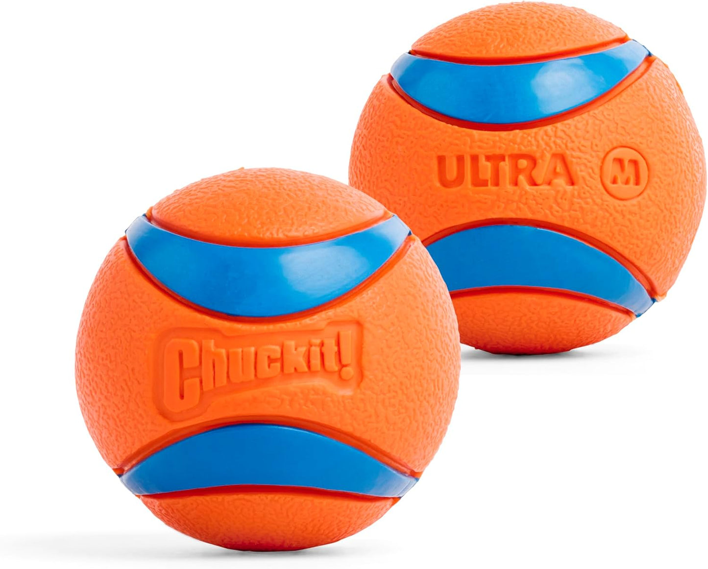 Chuckit! Ultra Ball Dog Toy, Durable Rubber, Medium 2.5-in, 2 Pack (Sell out)