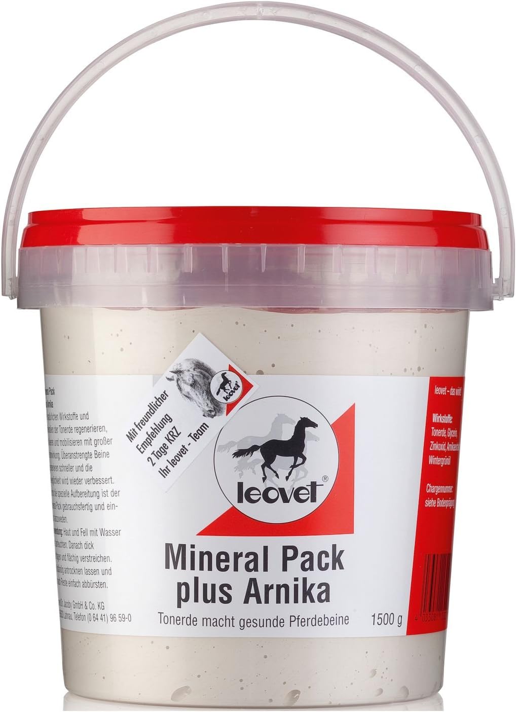 Leovet Mineral Pack With Arnica Horse Leg Clay 1500G - Hooves and Paws