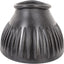 Classic Equine Rubber Pull-On Bell Boots - Black - Hoof Protection