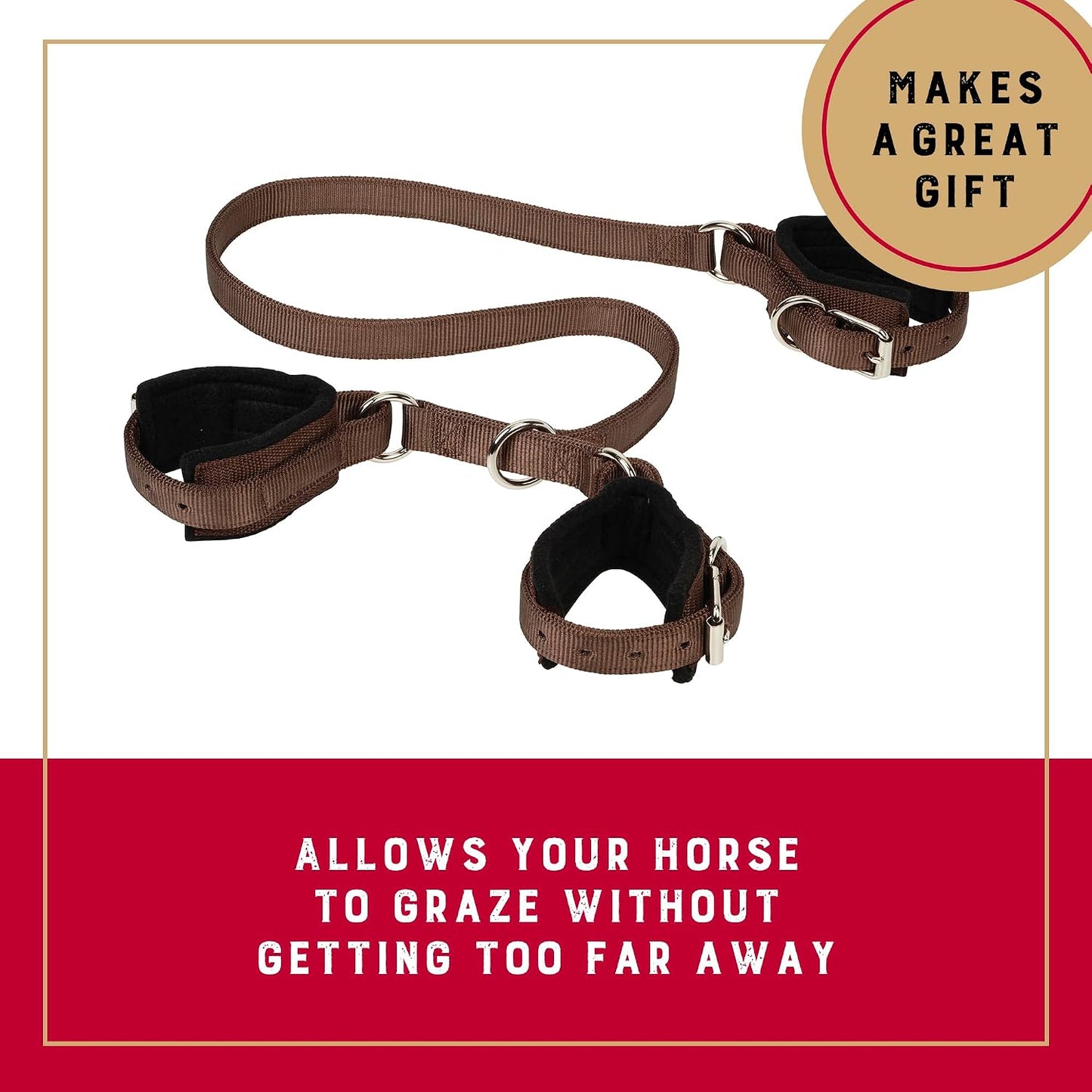 Weaver Leather 3-Way Felt-Lined Horse Hobbles