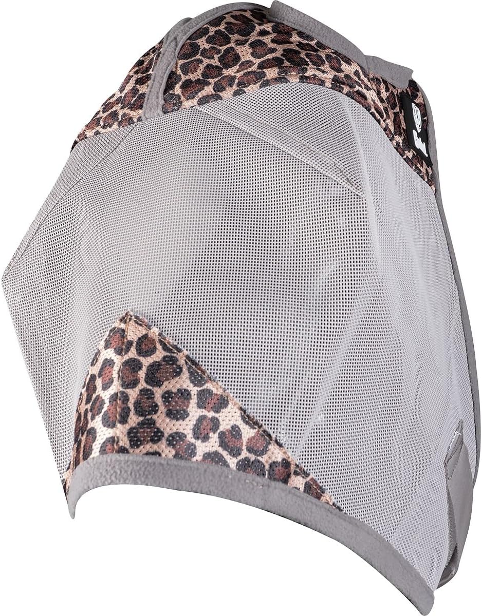 Cashel Crusader Fly Mask - Leopard PrintHooves and Paw