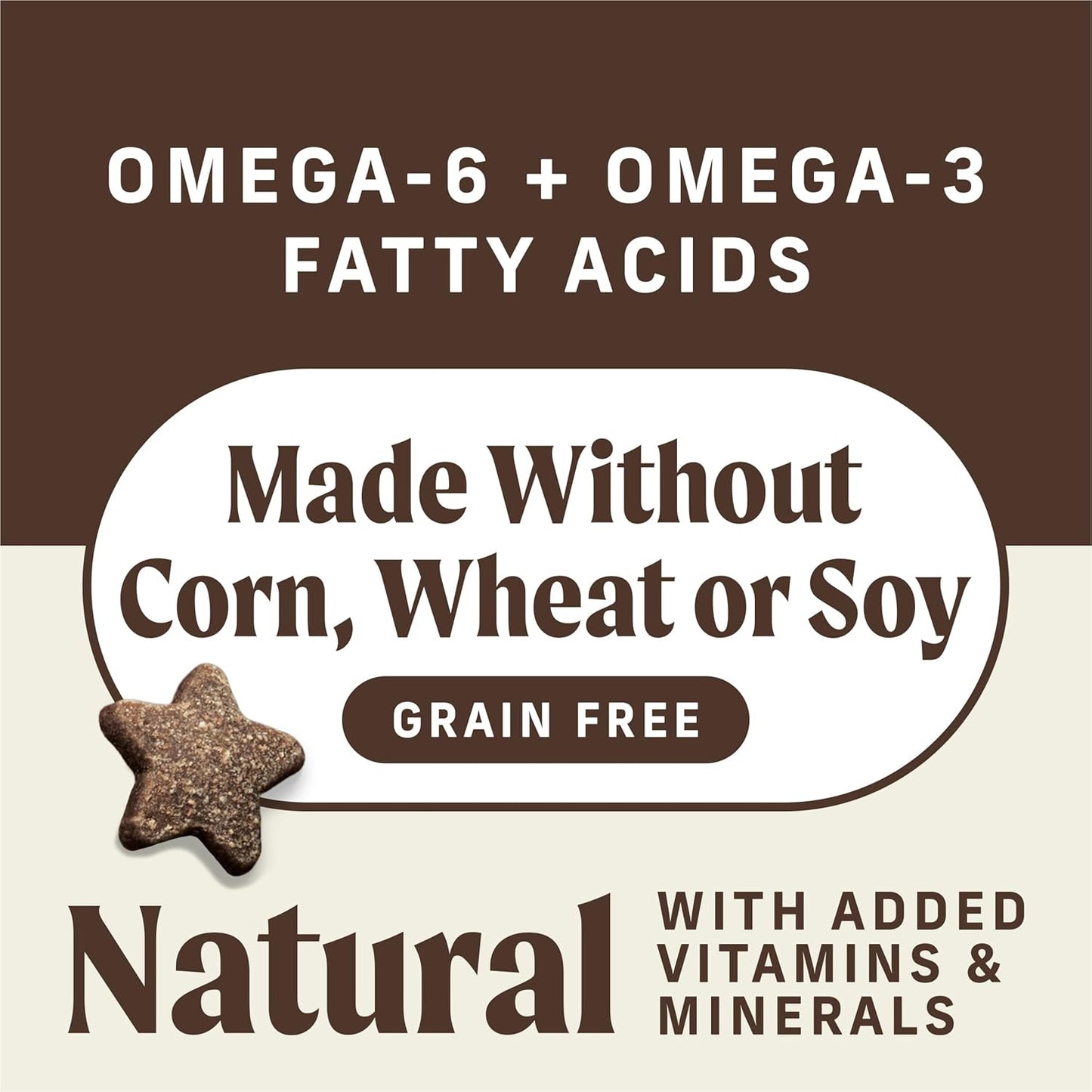 Merrick Power Bites Natural Soft And Chewy Real Meat Dog Treats, Grain Free Snack, Real Turducken Recipe - 6 oz. Bag (Sell out)