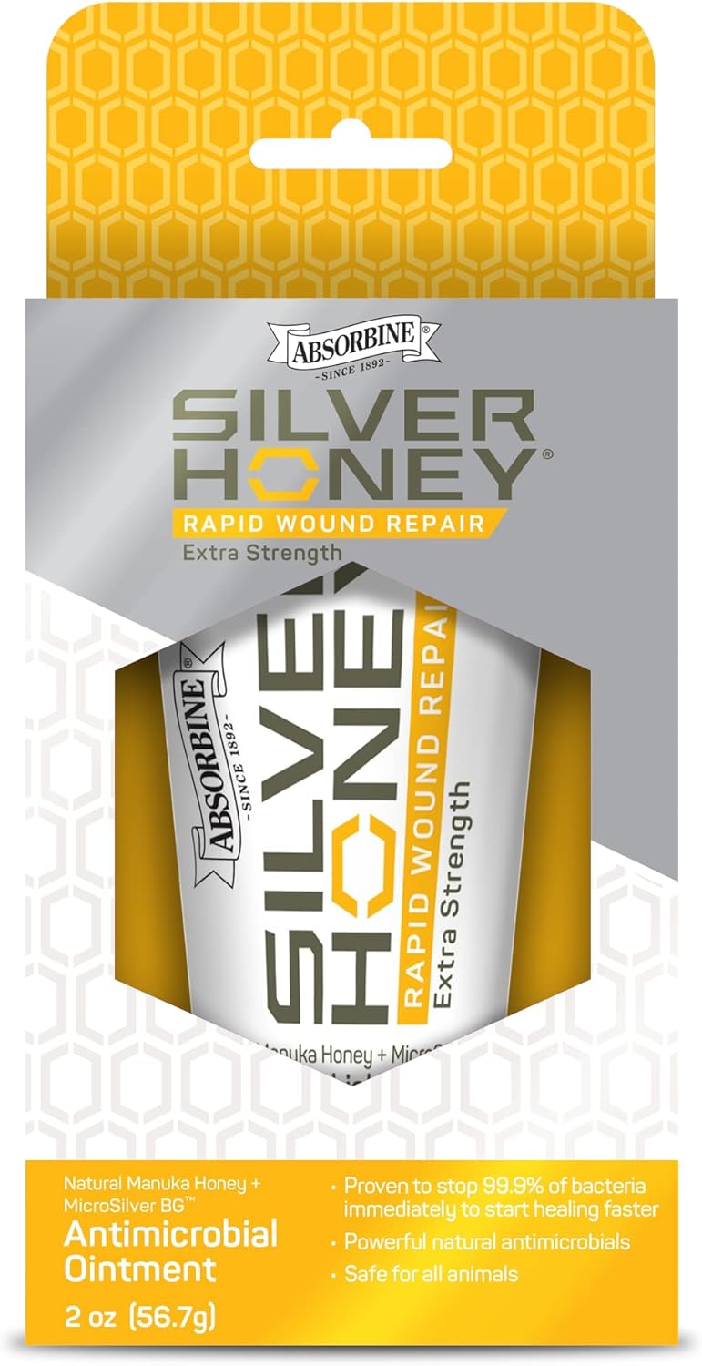 Absorbine Silver Honey Rapid Wound Repair Ointment 2oz