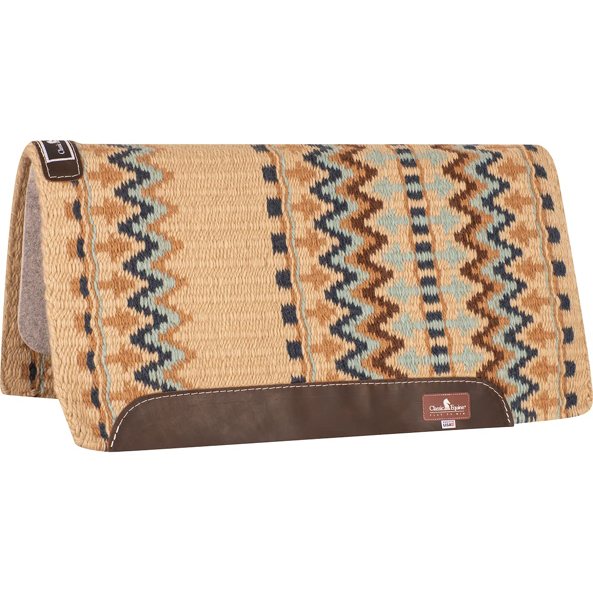 Classic Equine Wool Top 3/4-inch Saddle Pad
