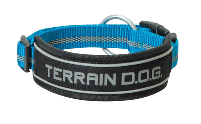 Weaver Leather Terrain Padded Reflective Snap - n - Go Adjustable Collar (Sell out) - Hooves and Paws