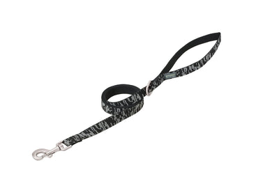 Weaver Leather Patterned Dog Leash - Hooves and Paws