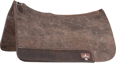Classic Equine Alpaca Felt Saddle Pad - 3/4 inch - Contoured Western Pad