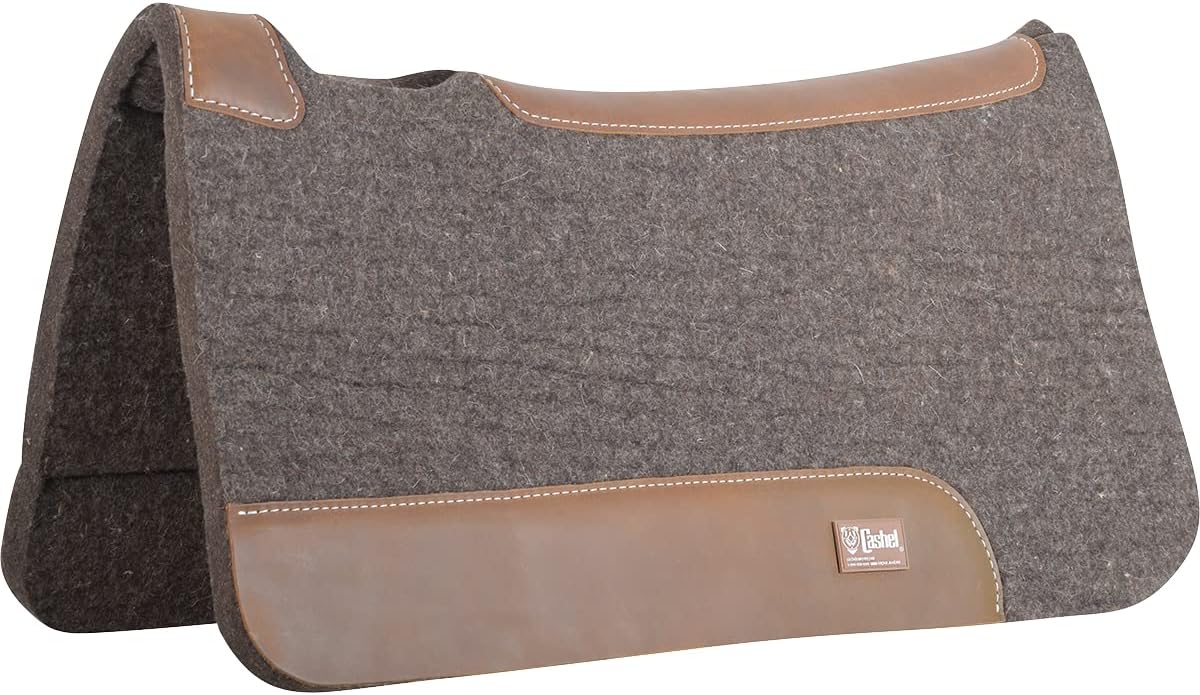 Cashel Felt Saddle Pad - 3/4" Grey - Comfort & Protection 31" x 32"