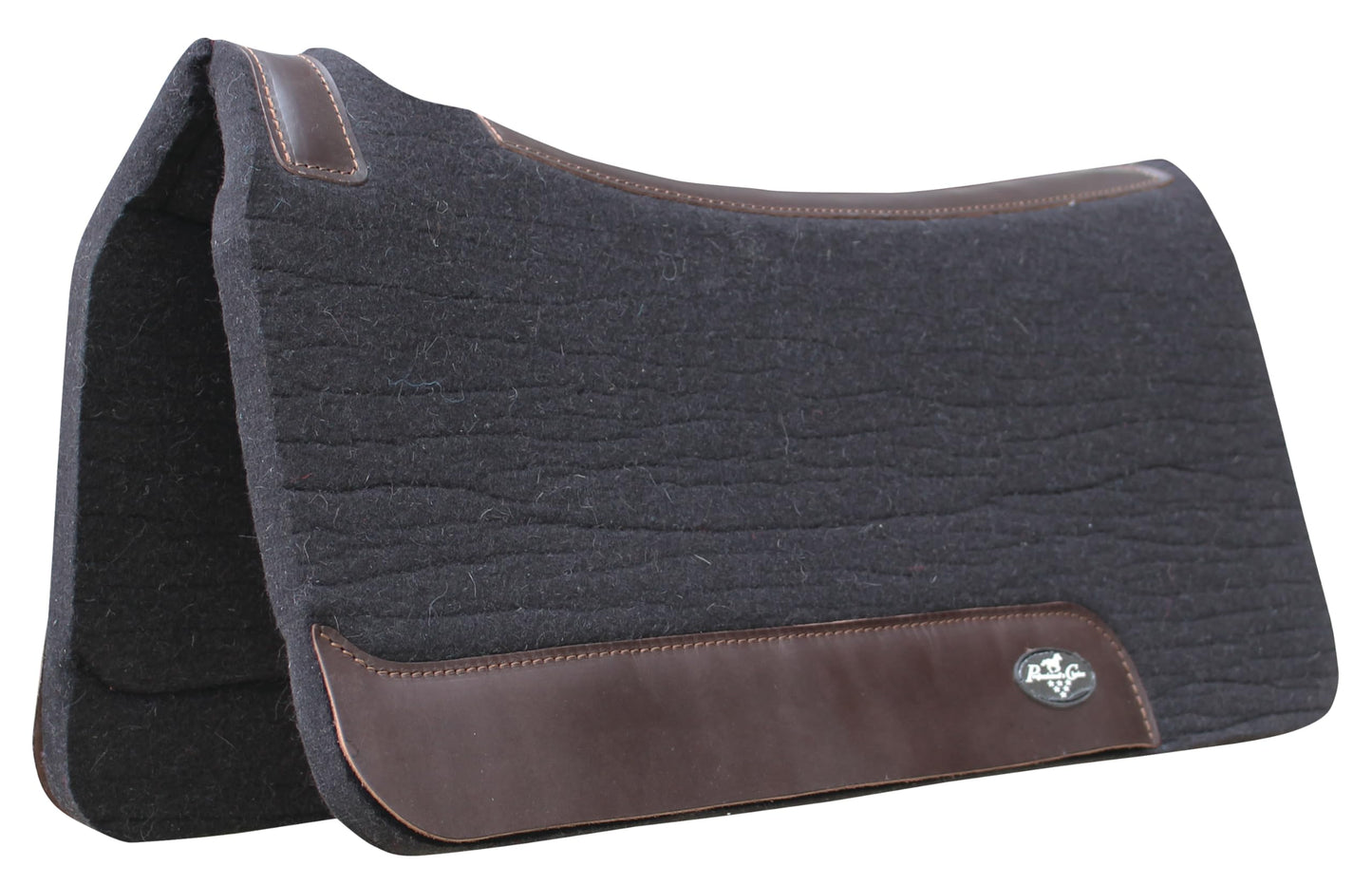 Professional's Choice 100% Wool Felt Contoured Saddle Pad - Pressure Relief & Comfort