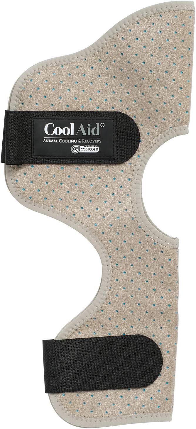 Weaver Equine CoolAid Equine Icing and Cooling Large Tan Hock Wraps