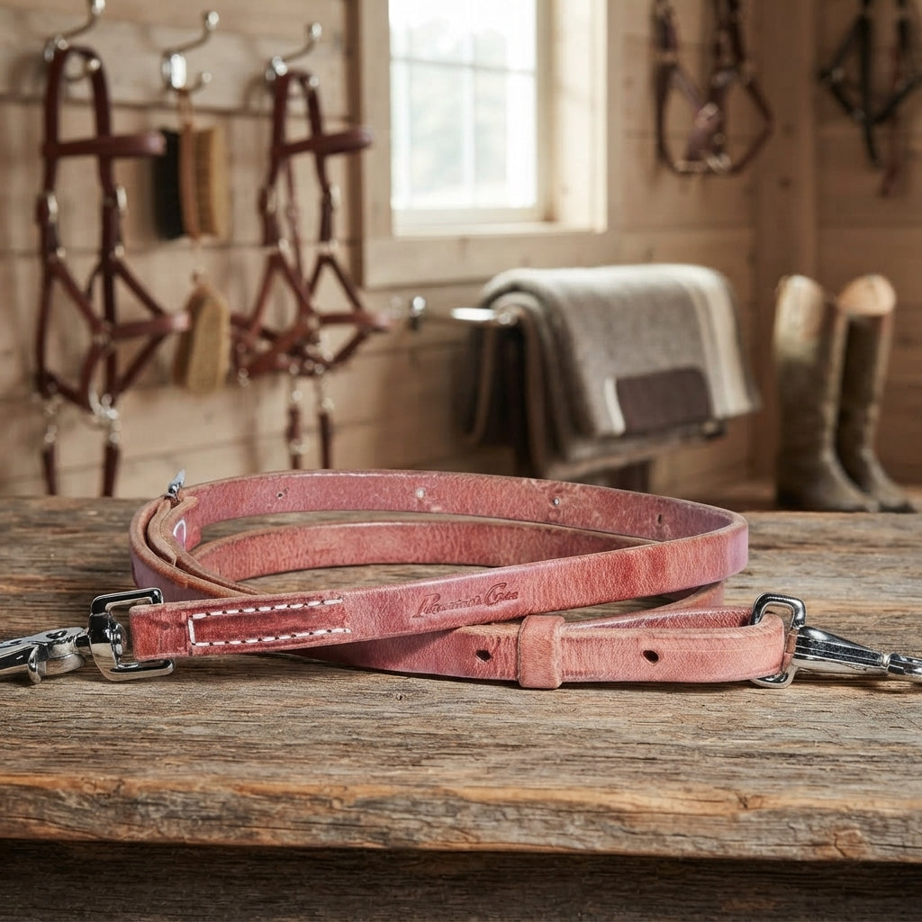 Lifestyle photo of Professional's Choice Harness Leather Tie Down Strap