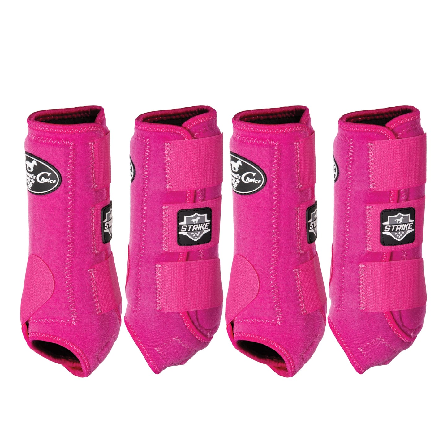 Professional's Choice Strike Sports Medicine Horse Boots (4-Pack) - 2XCool Lining & TPU Strike Shell - Multiple Sizes
