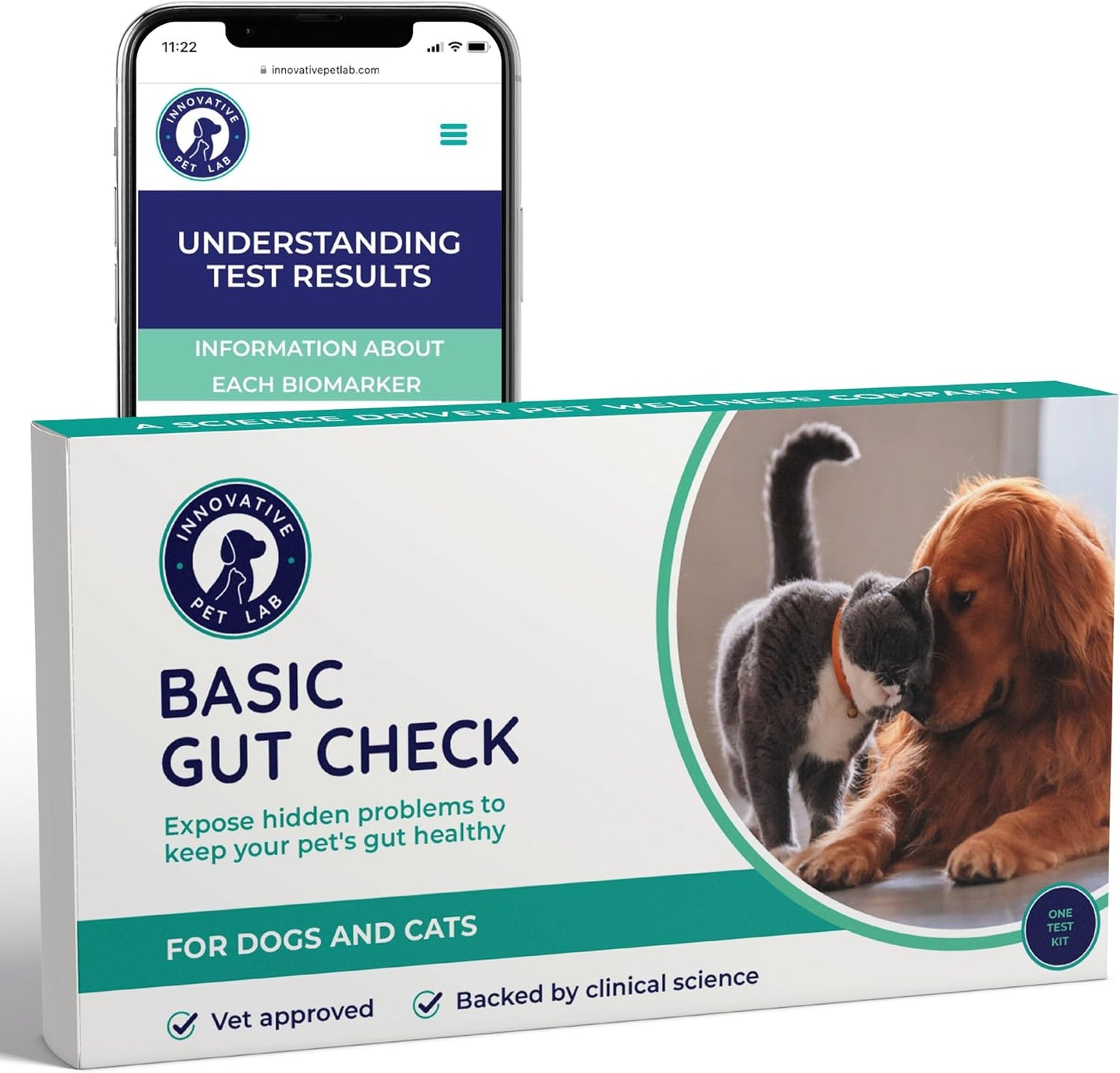 Gut Test Kit – Non-Invasive & Fast Results - Vet Trusted - Easy at-Home Stool Test