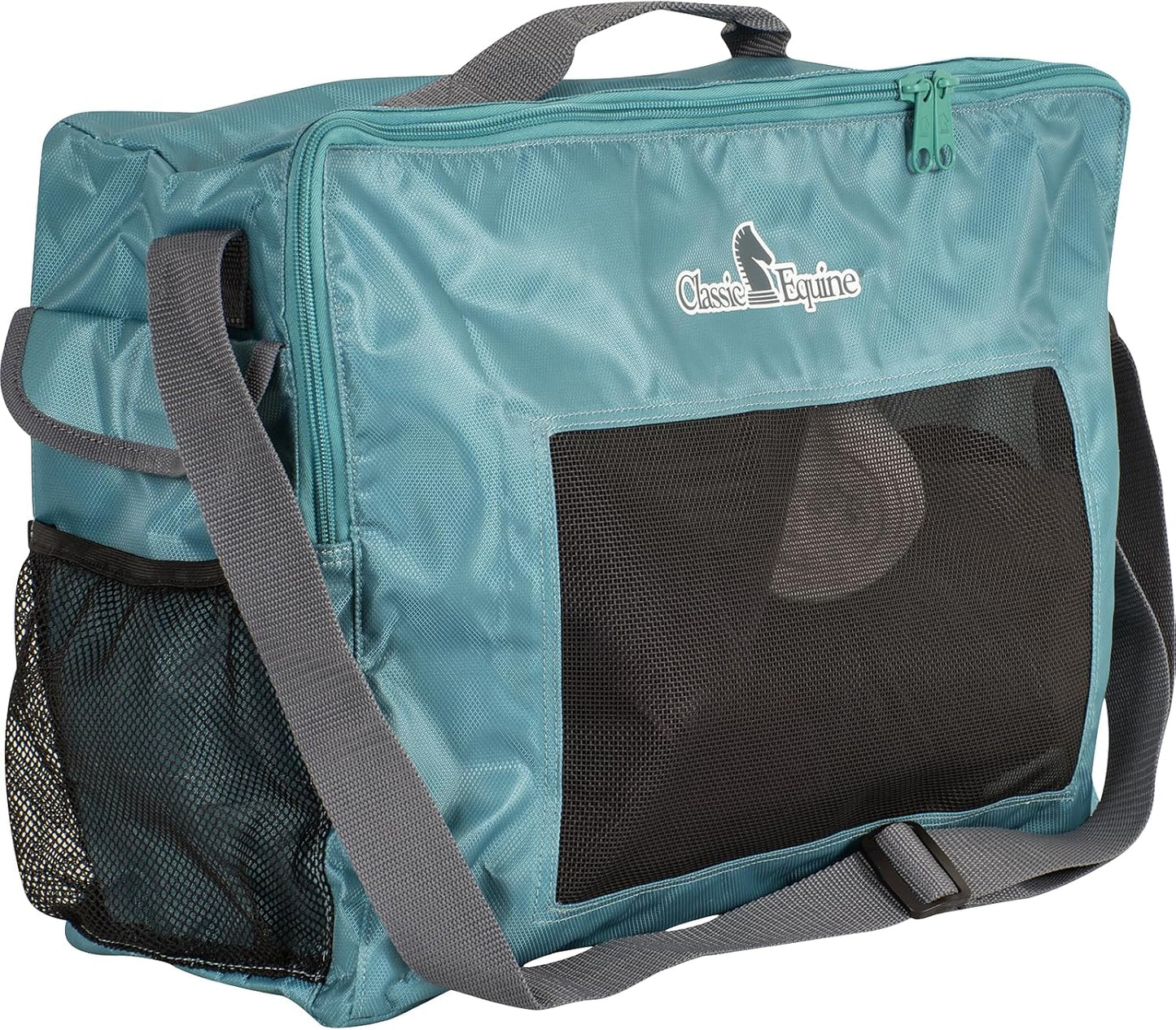 Classic Equine Boot Accessory Tote, Light Teal (Sell out) - Hooves and Paws