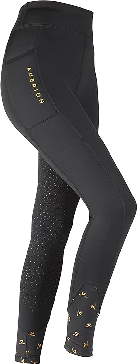 Shires Aubrion Porter Winter Riding Tights 8127 - Hooves and Paws