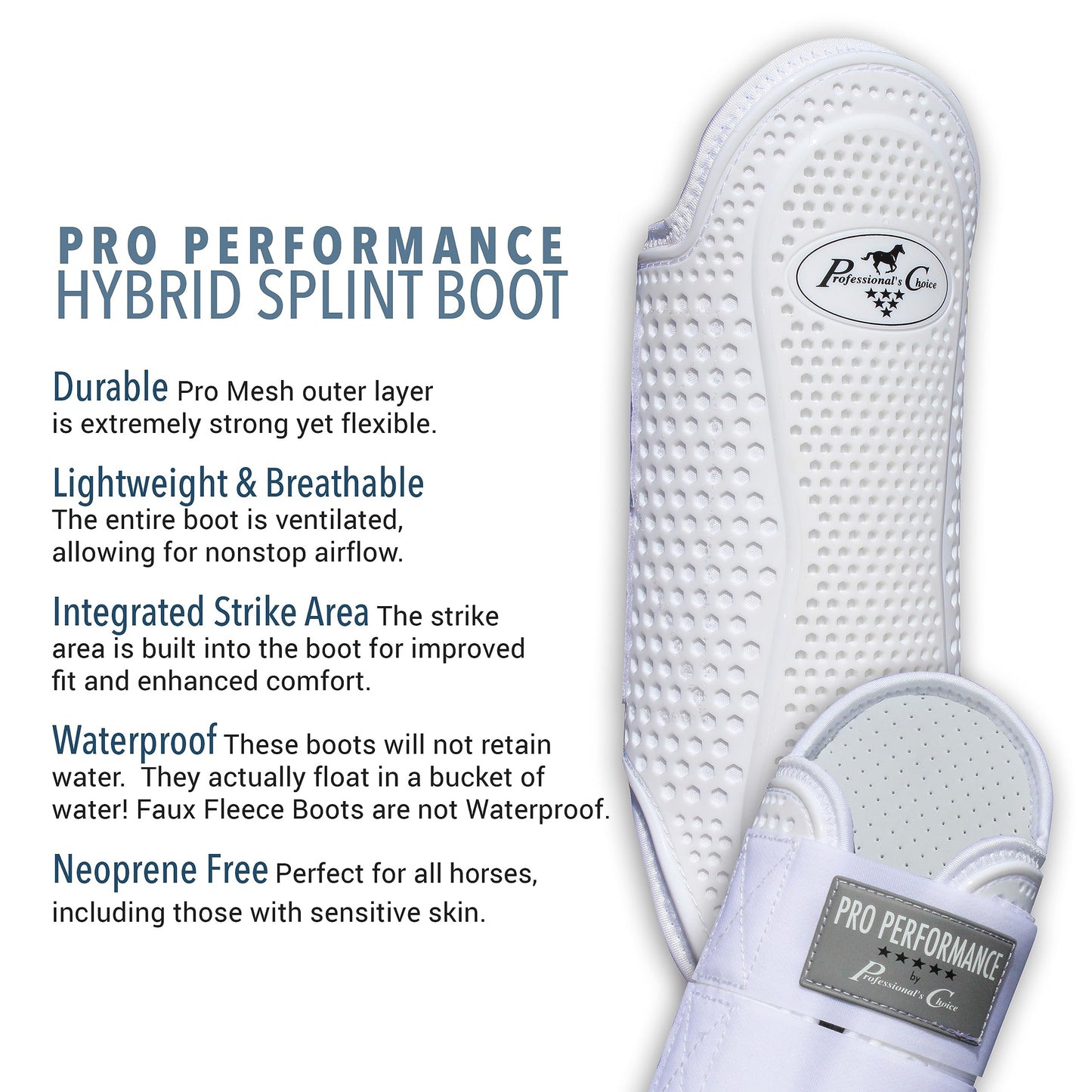 Pro Performance Hybrid Splint Boots | Durable, Waterproof Horse Leg Protection