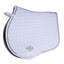 Professional's Choice VenTECH Satin English Jump Saddle Pad - Breathable Non-Slip - 21.5" Spine x 20.5" Drop