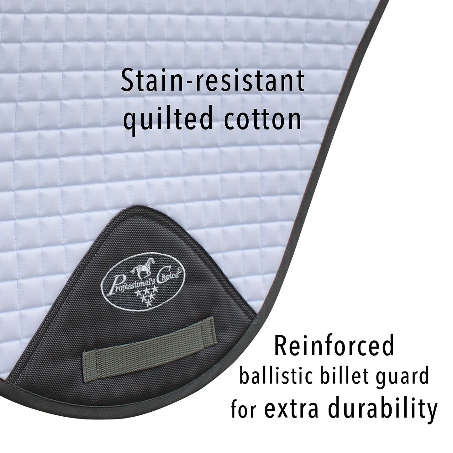 Professional's Choice VenTECH XC Cross Country Saddle Pad - Breathable & Durable 23" x 20"