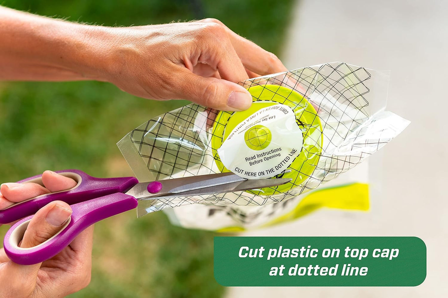 RESCUE! Big Bag Fly Trap - Catches 40,000 Flies - Outdoor Use