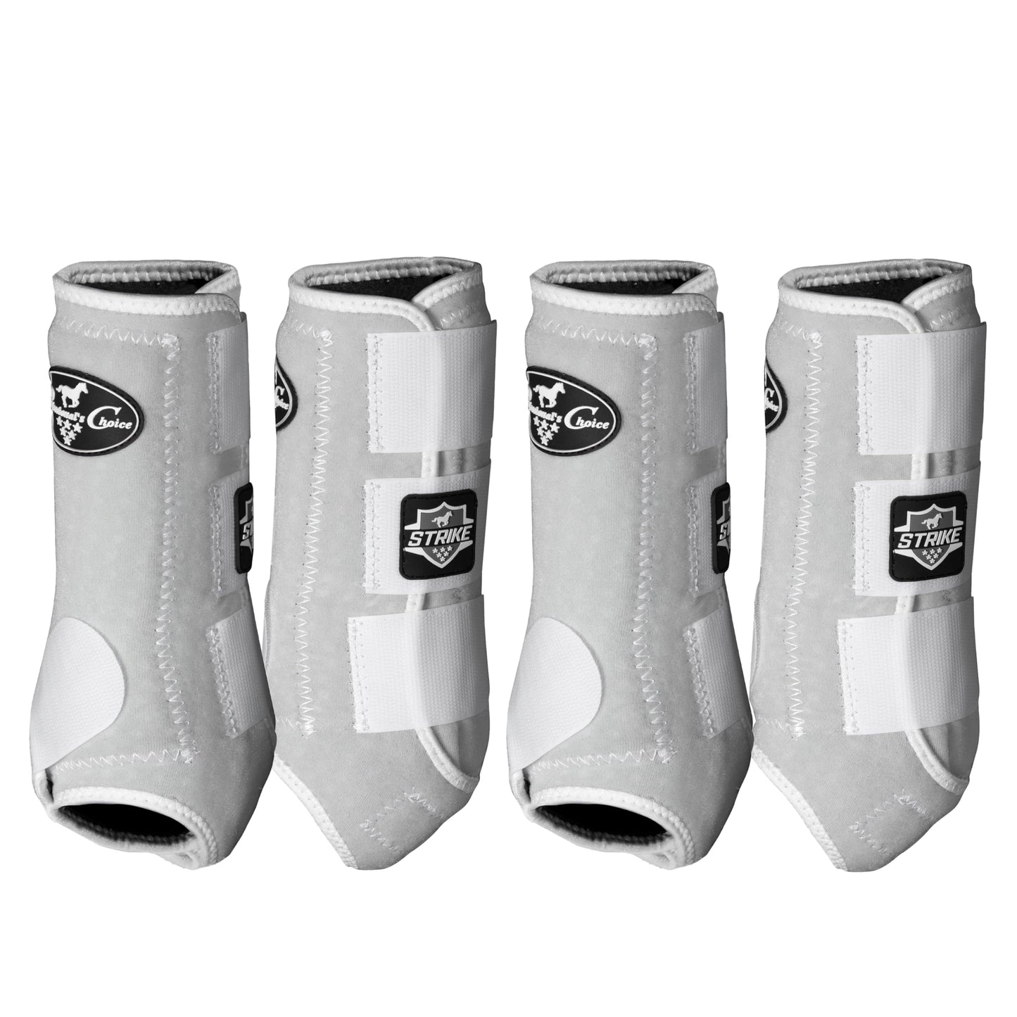 Professional's Choice Strike Sports Medicine Horse Boots (4-Pack) - 2XCool Lining & TPU Strike Shell - Multiple Sizes