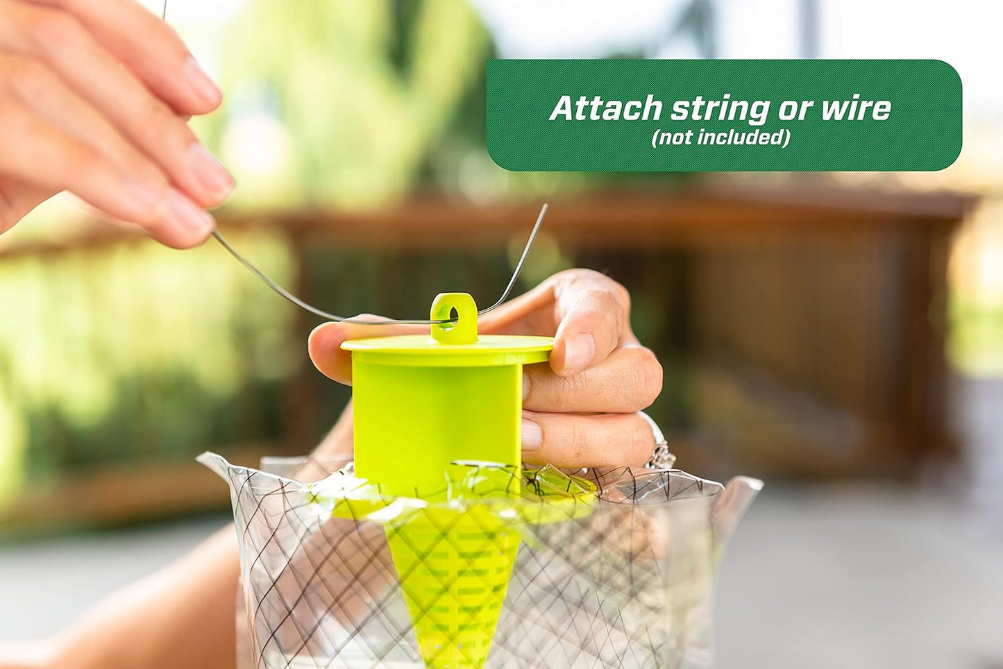 RESCUE! Big Bag Fly Trap - Catches 40,000 Flies - Outdoor Use