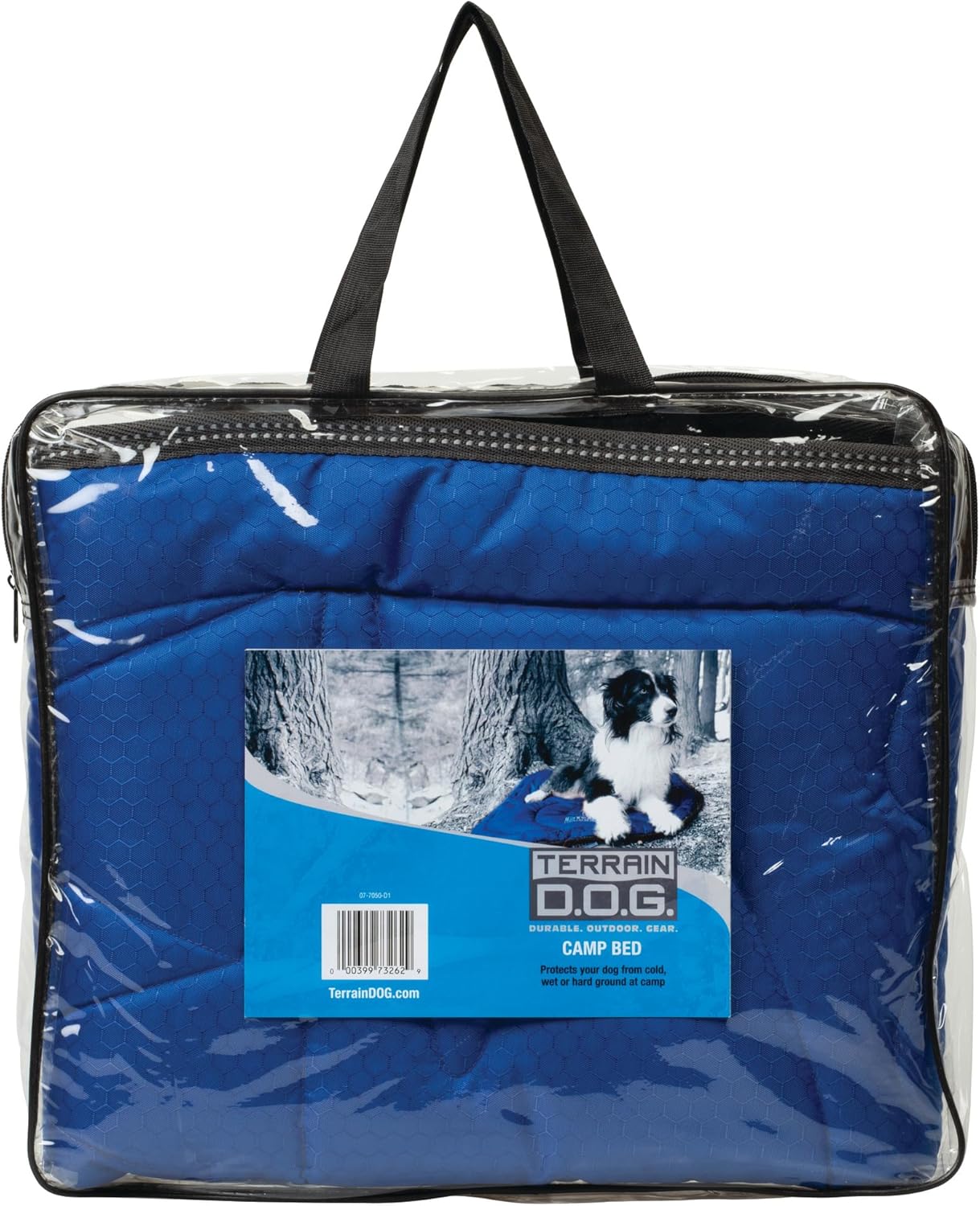 Weaver Leather Terrain Dog Camp Bed for Dog - Hooves and Paws