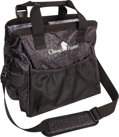 Classic Equine Groom Tote, Black Leopard (Sell out) - Hooves and Paws