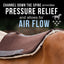 Professional's Choice 100% Wool Felt Contoured Saddle Pad - Pressure Relief & Comfort