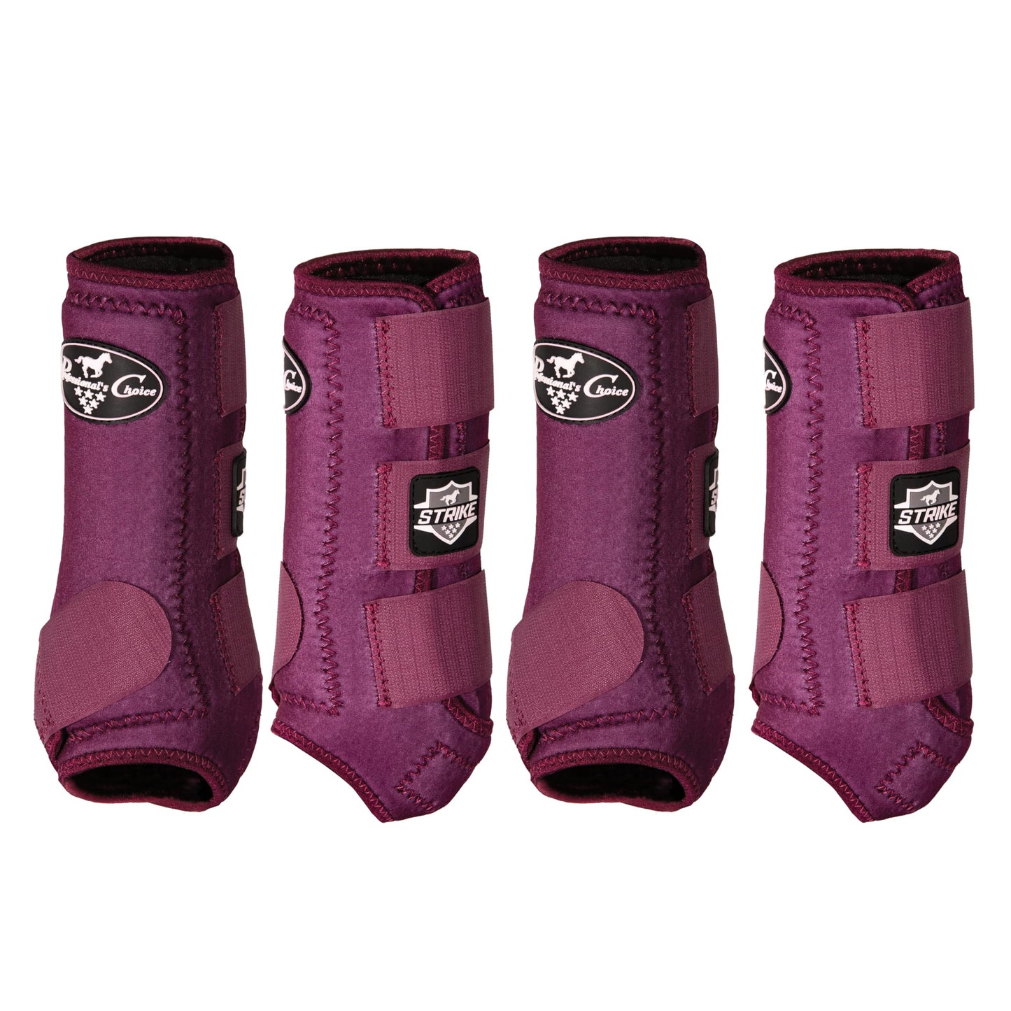 Professional's Choice Strike Sports Medicine Horse Boots (4-Pack) - 2XCool Lining & TPU Strike Shell - Multiple Sizes